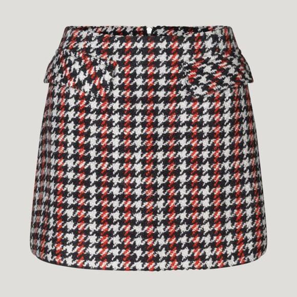 NWT Baum Und Pferdgarten Shanna Red Check Mini Skirt - Picture 3 of 9